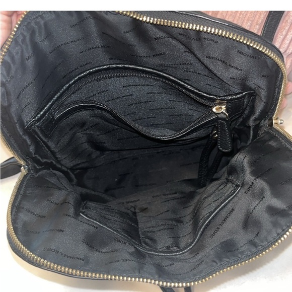 Michael Kors Rhea Medium Slim Pebbled Leather Backpack - Picture 7 of 8